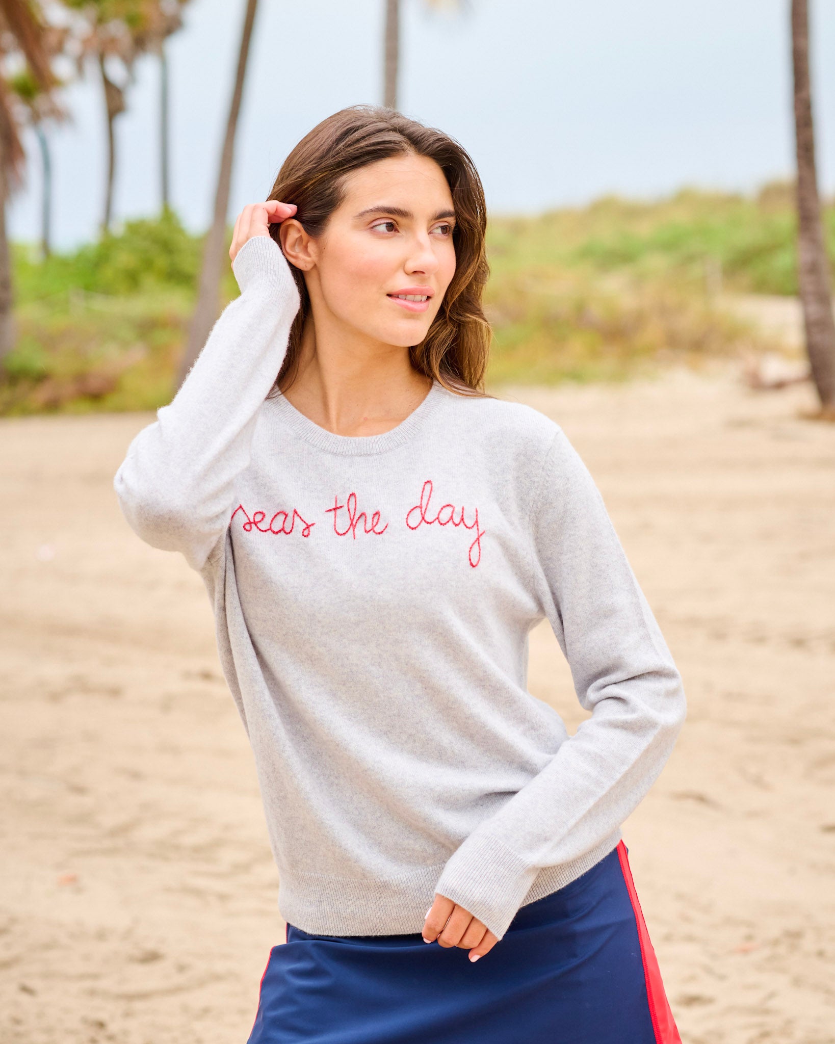 Seas the Day Cashmere Sweater