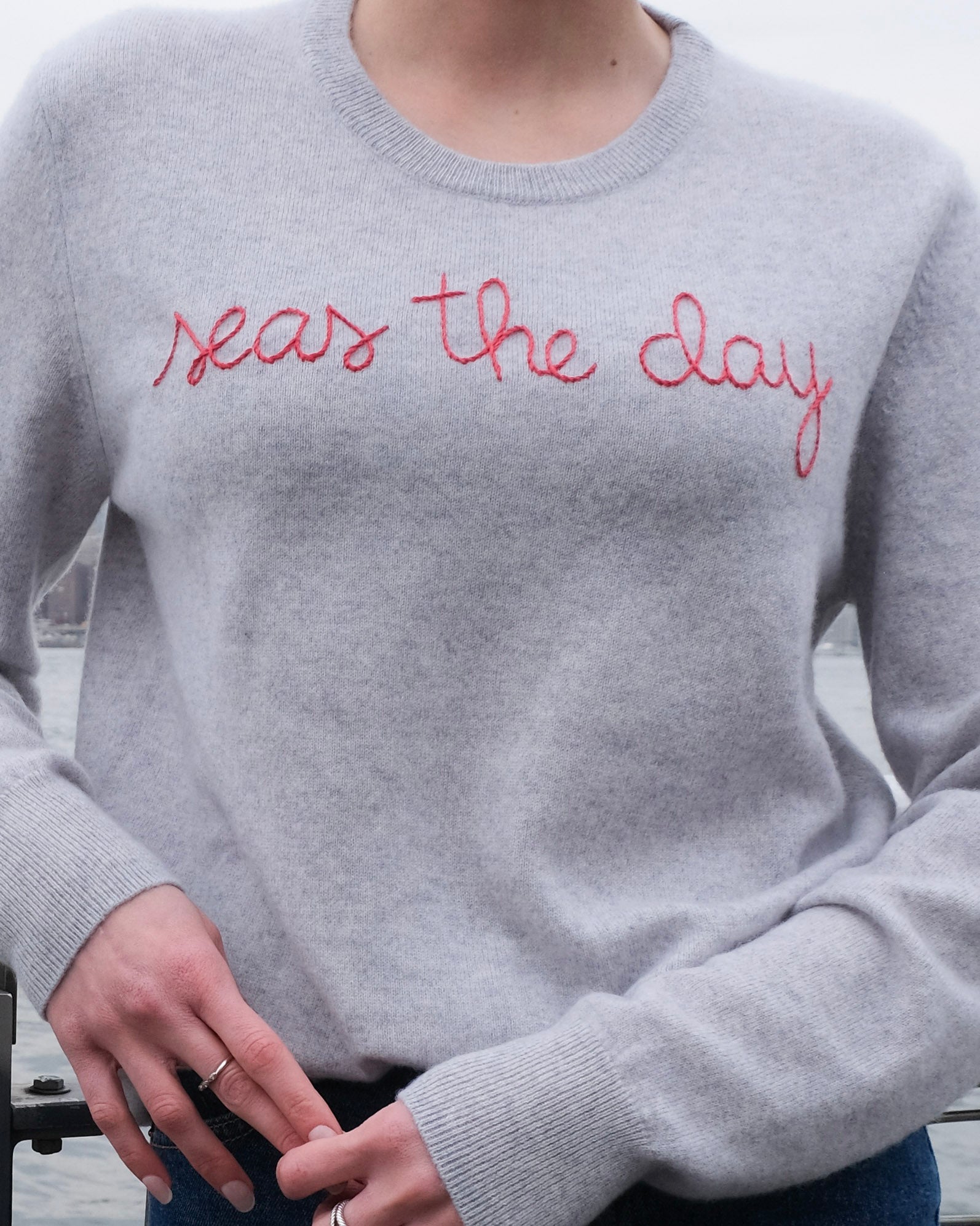 Seas the Day Cashmere Sweater