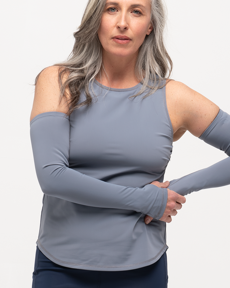 Go Deep Sun & Swim Tank with Built-in Bra - Escape